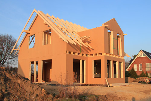 Holzrahmenbau der Firma Sparrenberg/Berster aus Hattingen